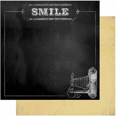 My Mind’s Eye – Chalk Studio II – Smile · Designpapier