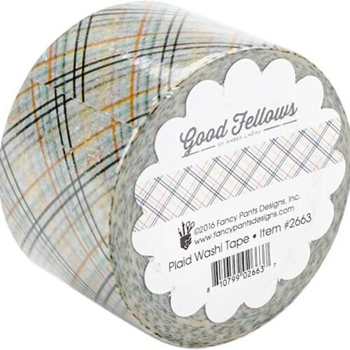 Klebeband: Fancy Pants – Good Fellows – Plaid Washi Tape