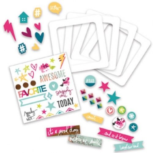 Heidi Swapp – Project Life – Insta Kit with Sticker 61 pcs