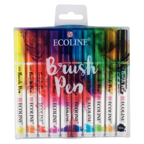Royal Talens – Ecoline – Brush Pen Set 10