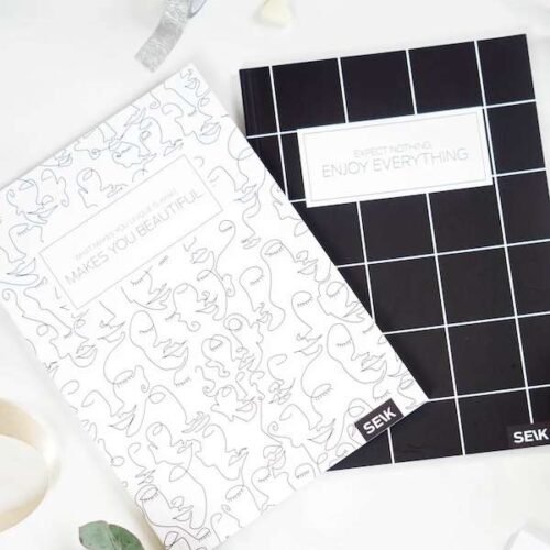 SEIK – Bullet Journal A5 – Black & White Set