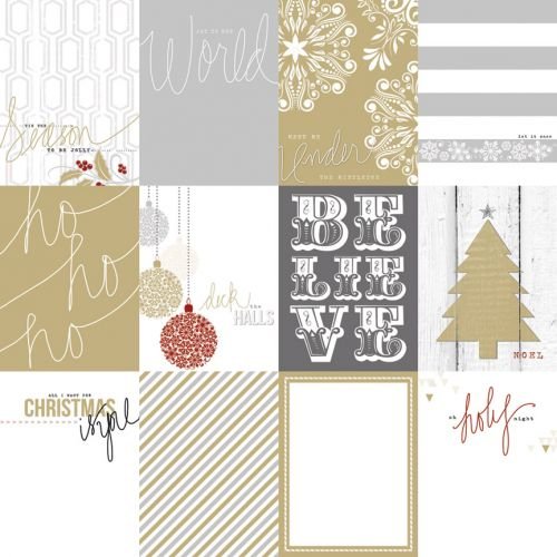 Designpapier: Teresa Collins – Tinsel and Company – Cards