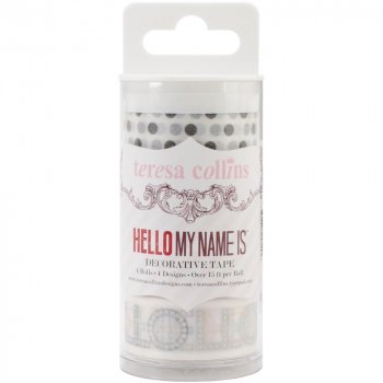 Teresa Collins – Hello My Name Is – Washi Tapes