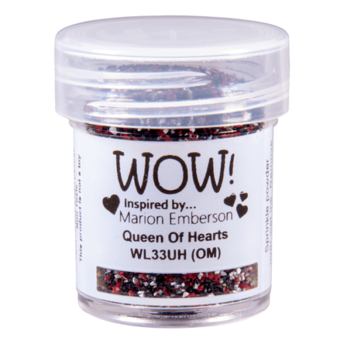 WOW! – Embossing Glitter Powder – Queen of Hearts 15ml