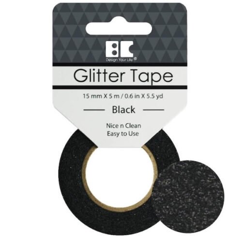 Best Creation – Glitter Tape – Black