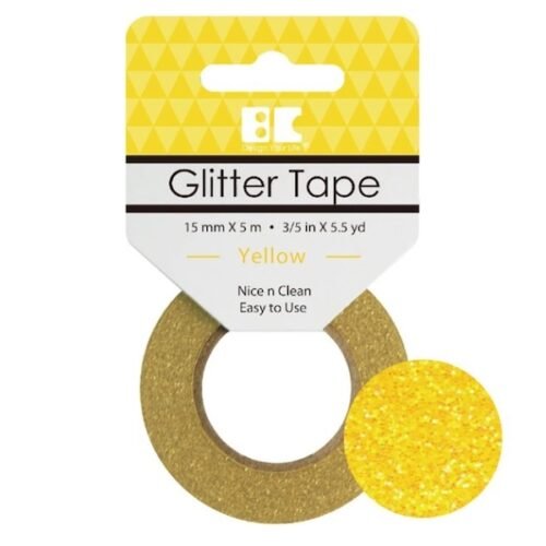 Best Creation – Glitter Tape – Yellow