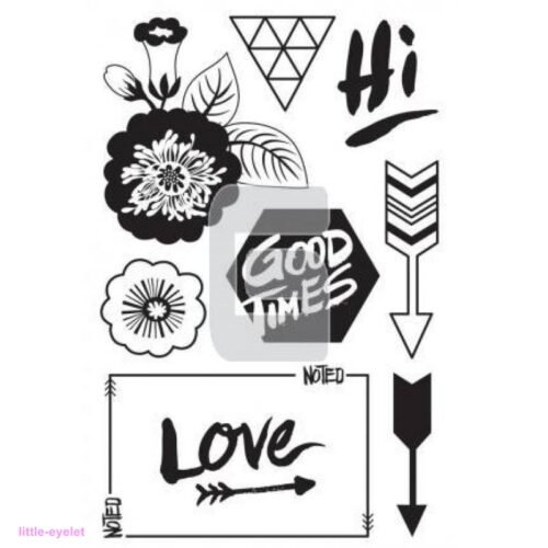 Hero Arts by Basic Grey – Clear Stamps – Good Times – 9 pcs