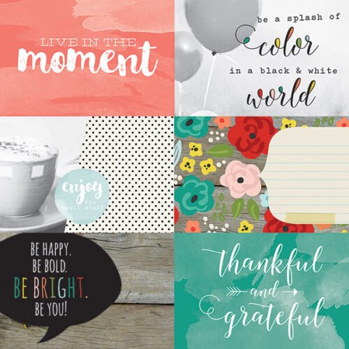 Simple Stories – Life In Color – Elements Paper 12 x 12 Inch