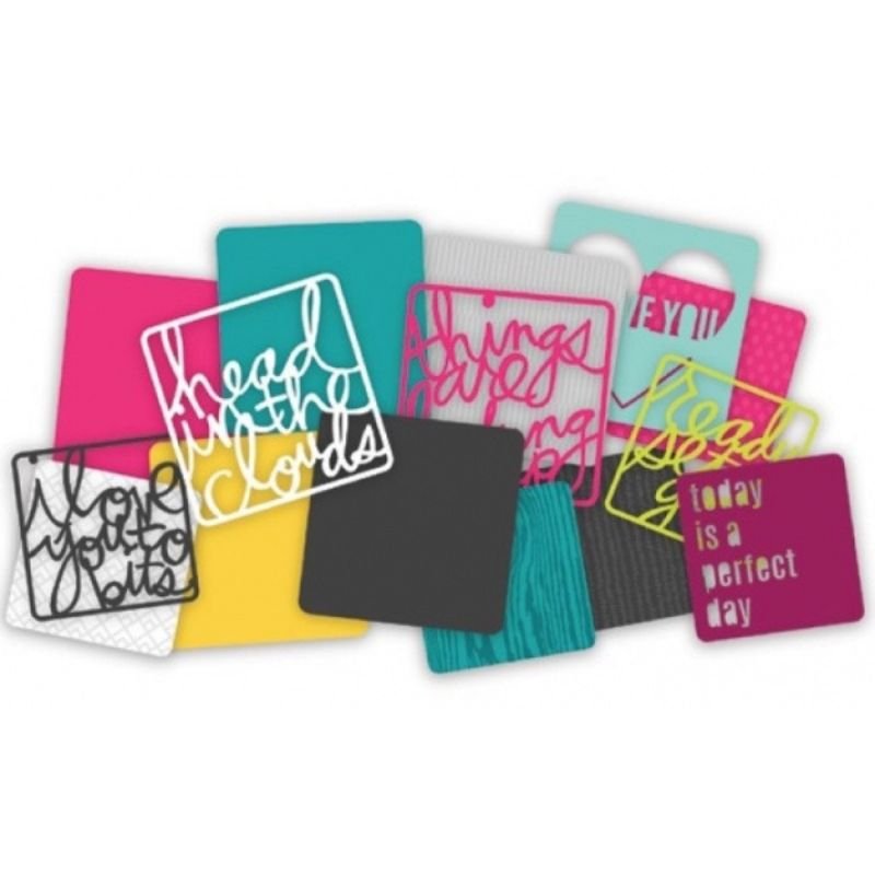 Einsteck Karten Heidi Swapp Project Life 4 X 4 Karten Spr che