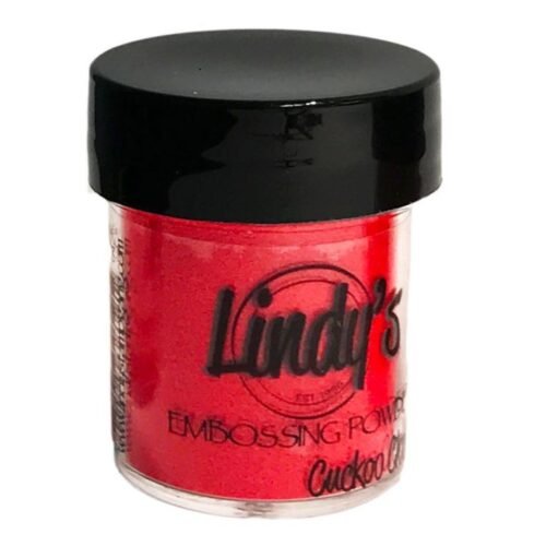 Lindy’s Stamp Gang – Cuckoo Clock Cardinal Embossing Powder