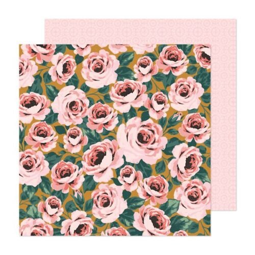 Maggie Holmes – Market Square – Full Bloom Paper – 12 X 12 Inch