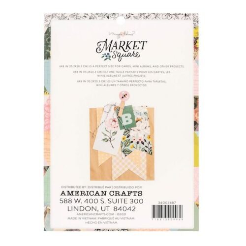Papierblock: Maggie Holmes – Market Square Paper Pad 6 x 8 Inch