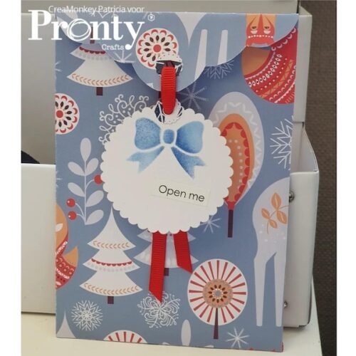 Pronty Crafts – Schablone – Geschenkumschlag Weihnachten A4