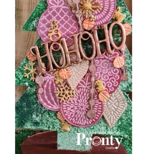 Pronty Crafts –  Schablone  – Christmas Balls  A5