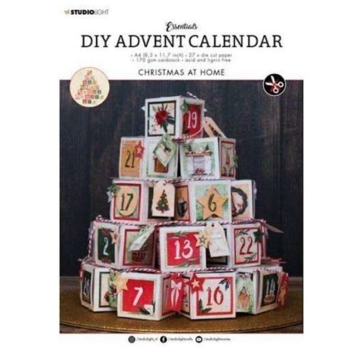 Studio Light –  Essentials DIY Advents Kalender Nr. 28 – Christmas at Home