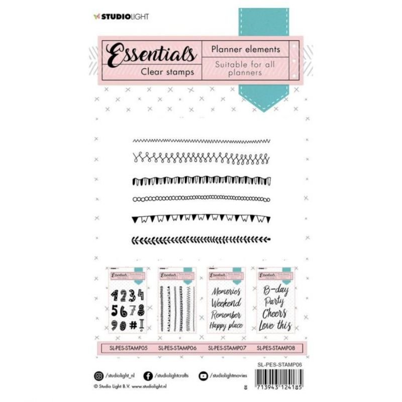 Acrylstempel: Studio Light - Planner Essentials Nr. 06 – Bild 2