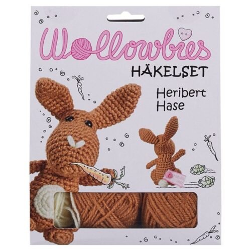 Joy!Crafts – Wollowbies Häkelset – Hase Herbert