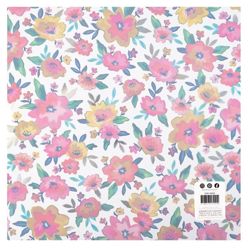 Paige Evans - Blooming Wild - Folien-Spezialpapier - 12 x 12 Inch – Bild 2