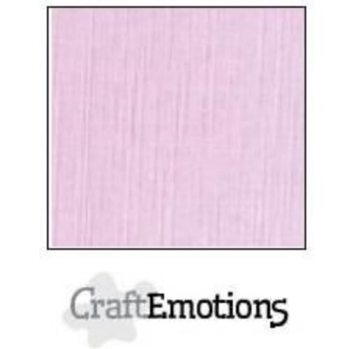 CraftEmotions – 1 Leinenkarton – Pastell Lila