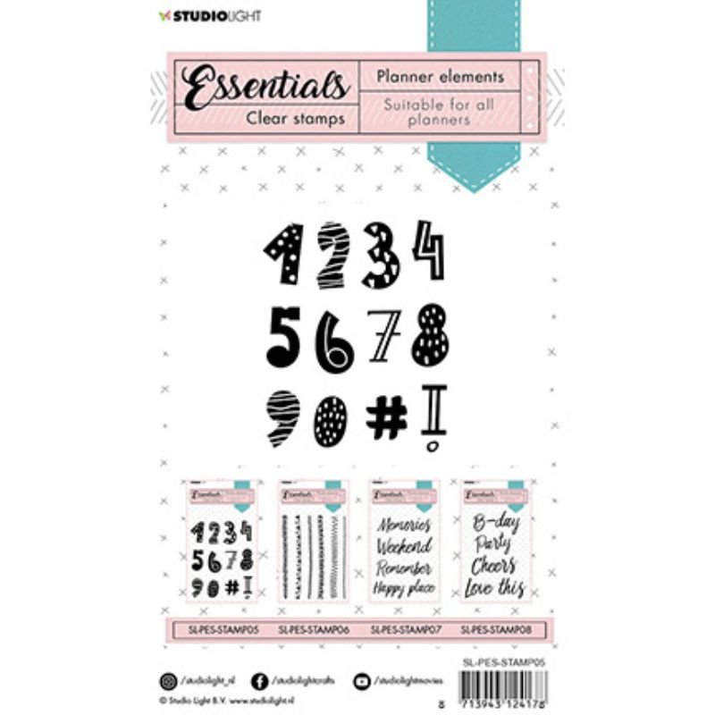 Acrylstempel: Studio Light - Planner Essentials Nr. 05 – Bild 2