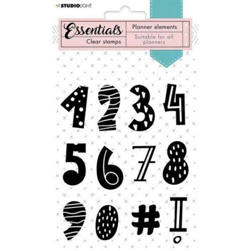 Acrylstempel: Studio Light - Planner Essentials Nr. 05