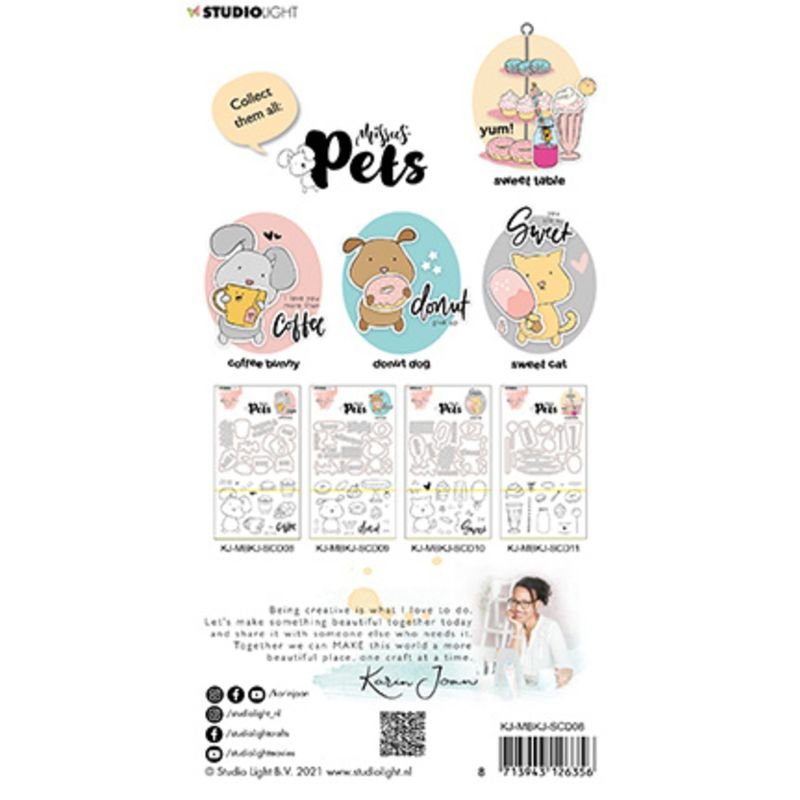 Stanzen & Stempel Set: Studio Light - Misses Pets – Bild 2