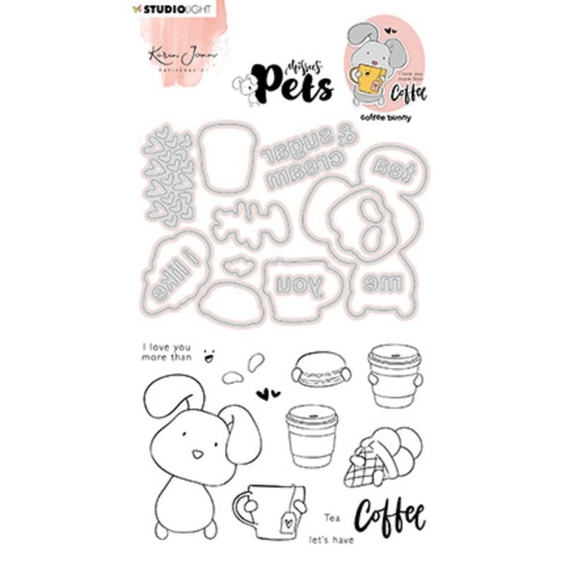 Stanzen & Stempel Set: Studio Light - Misses Pets