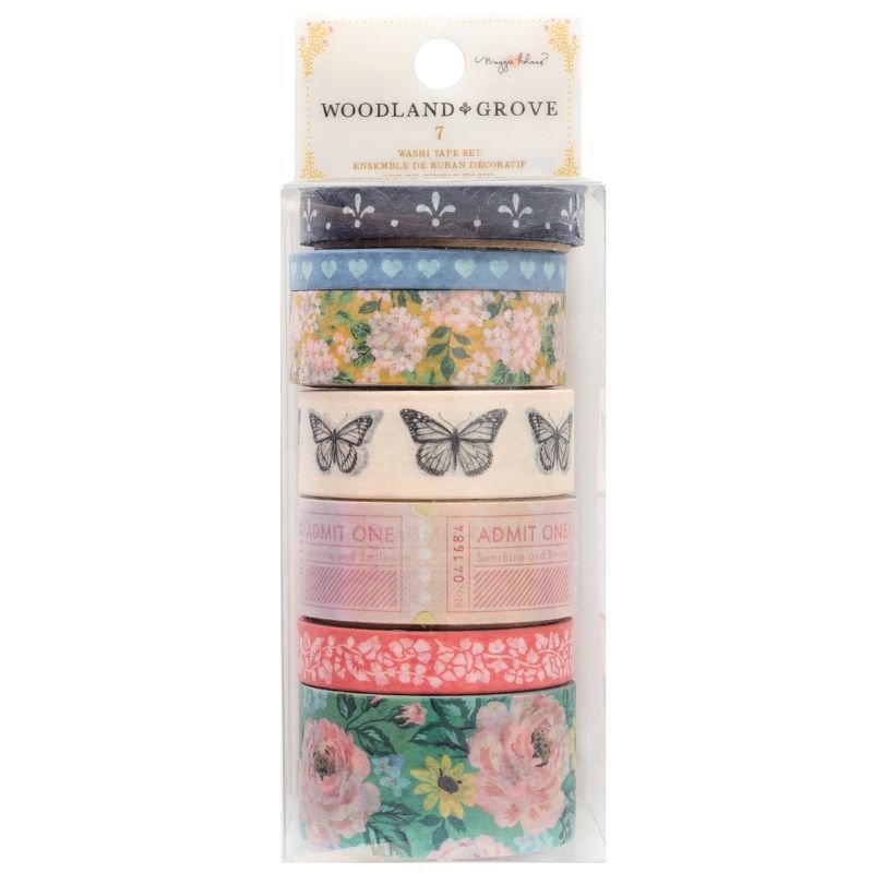 Washi-Rollen: Maggie Holmes - Washi Tape Spools - Woodland Grove