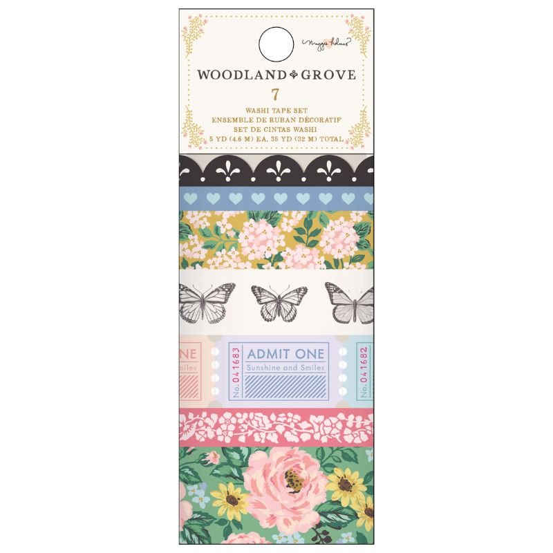Washi-Rollen: Maggie Holmes - Washi Tape Spools - Woodland Grove – Bild 3