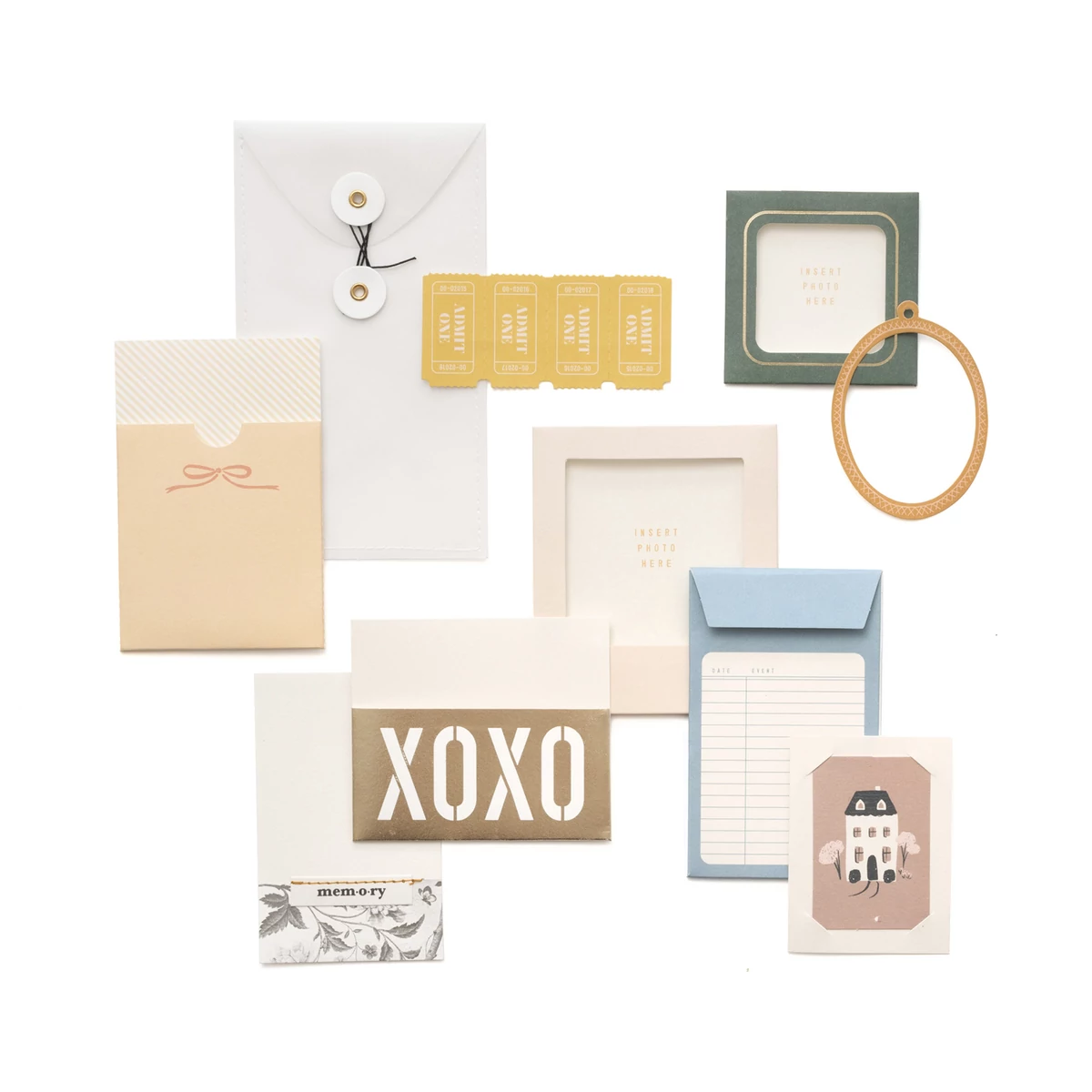 American Crafts - Maggie Holmes – Stationary Pack – Heritage · Verzierungen – Bild 3