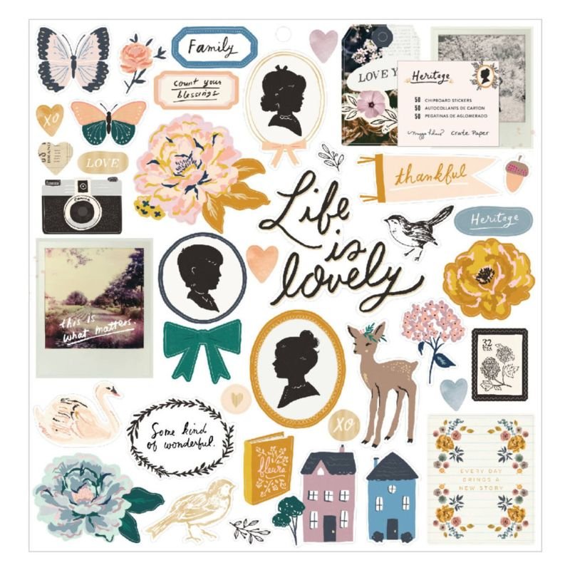 Bastelset: American Crafts - Maggie Holmes - Project Pad - Heritage