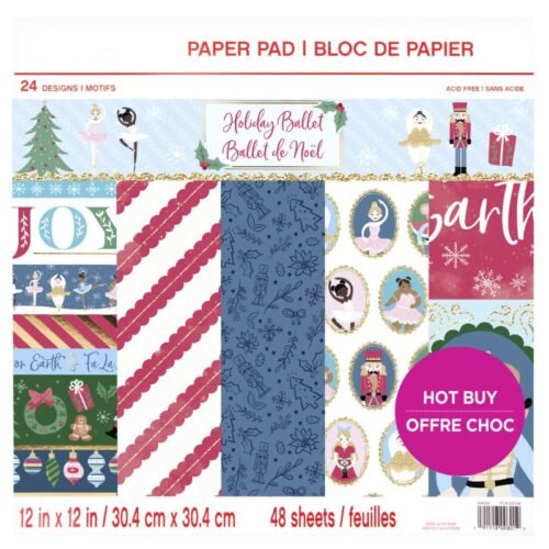 Papierblock: Craft Smith – Holiday Ballet – Paper Pad
