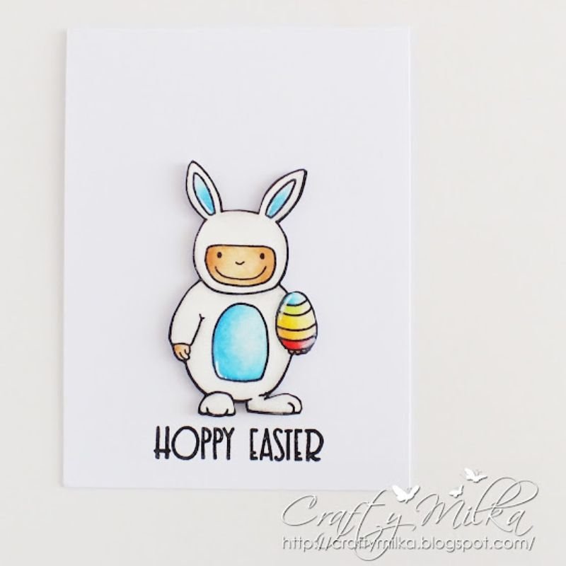 Acrylstempel: Jane's Doodles - Funny Bunny – Bild 3