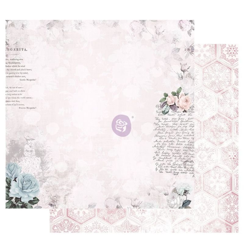 Papierblock: Prima Marketing - Poetic Rose - Paper Pad 12 x 12 – Bild 7