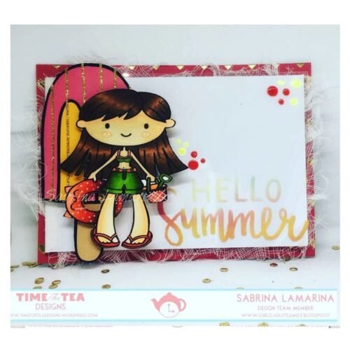 Acrylstempel: Time For Tea Designs – Life’s A Beach