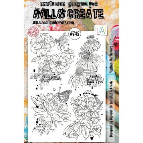 Acrylstempel: AALL & Create – Visiting The Flowers