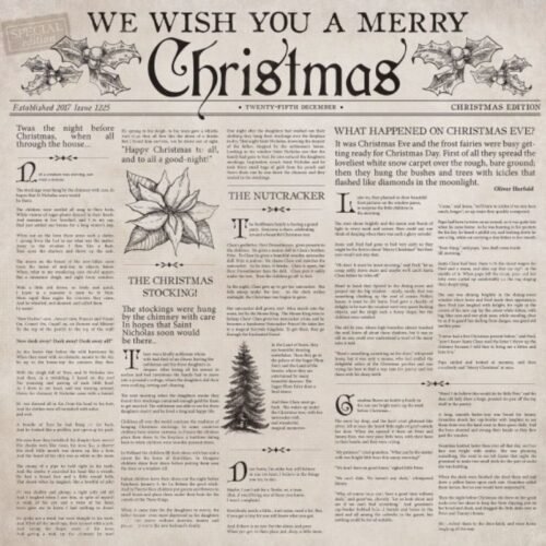 Designpapier: Kaisercraft – Christmas Edition Collection – Christmas Tale