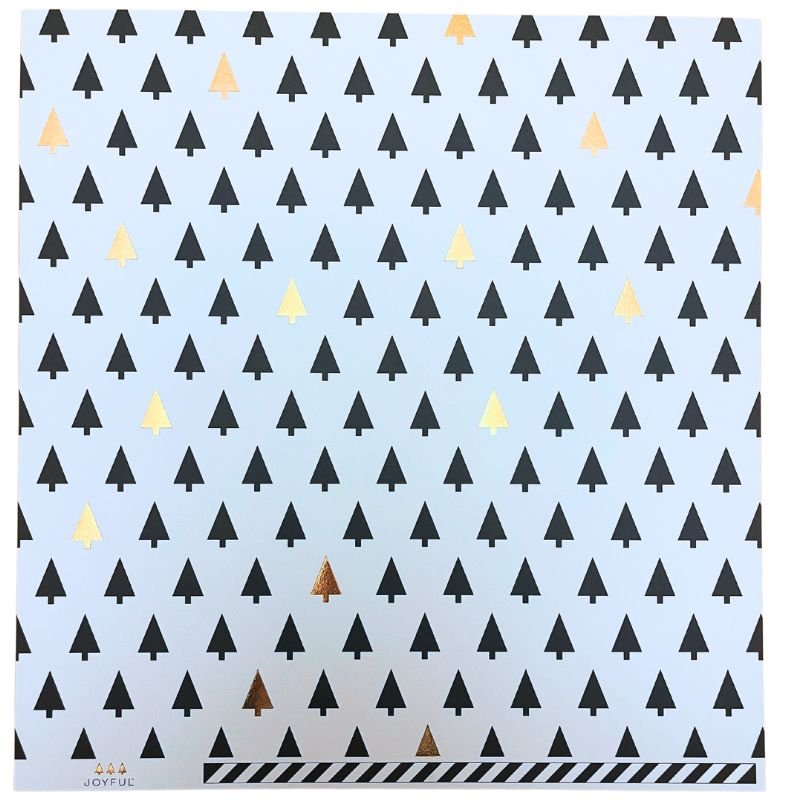 Designpapier: My Mind's Eye - Joyful - Trees