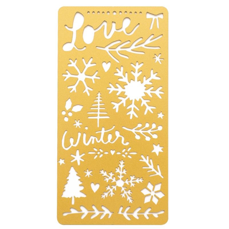 Schablone von crate Paper snowflake