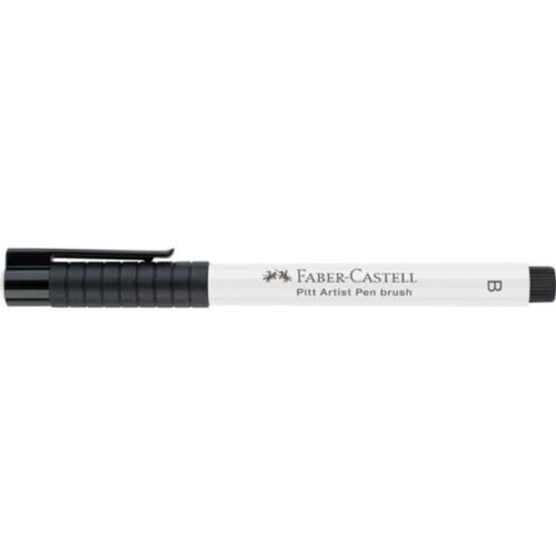 Tuschestift: Faber Castell – Pitt Artist Pen Brush – Weiß 101