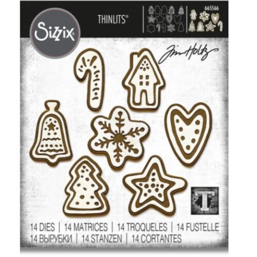 Stanzschablonen: Sizzix – Tim Holtz – Christmas Cookies