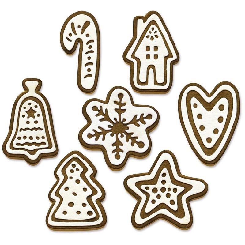 Stanzschablonen: Sizzix - Tim Holtz - Christmas Cookies – Bild 3
