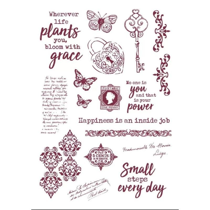 Rubbel-Bilder: Studio Light - Rub on Sticker - Inner Peace Nr.03 – Bild 3