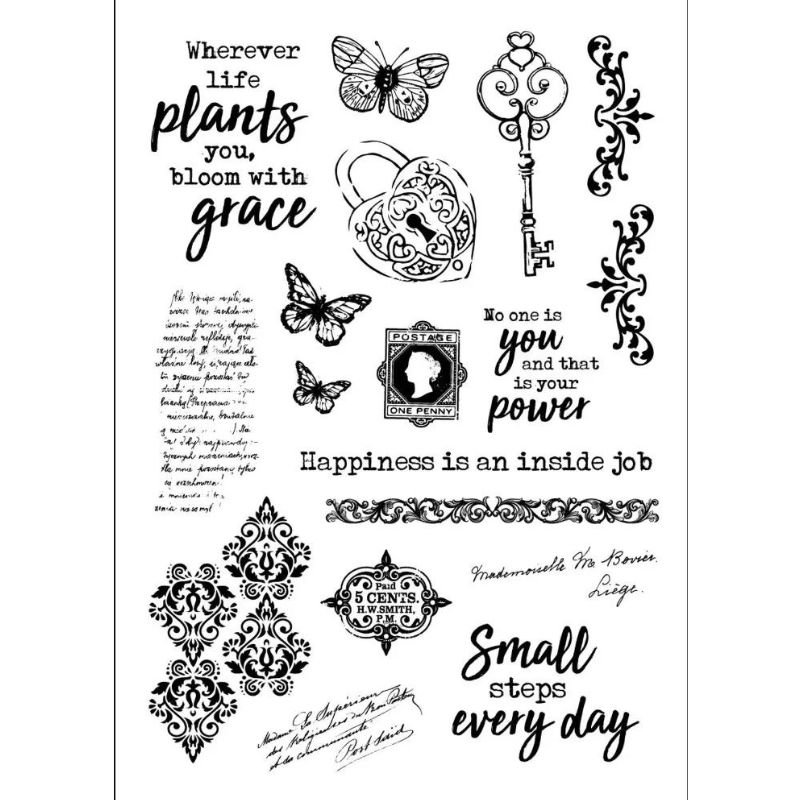 Rubbel-Bilder: Studio Light - Rub on Sticker - Inner Peace Nr.03 – Bild 4