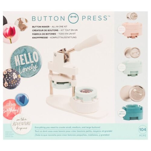 Button Presse: We R Makers – Button Press Bundle