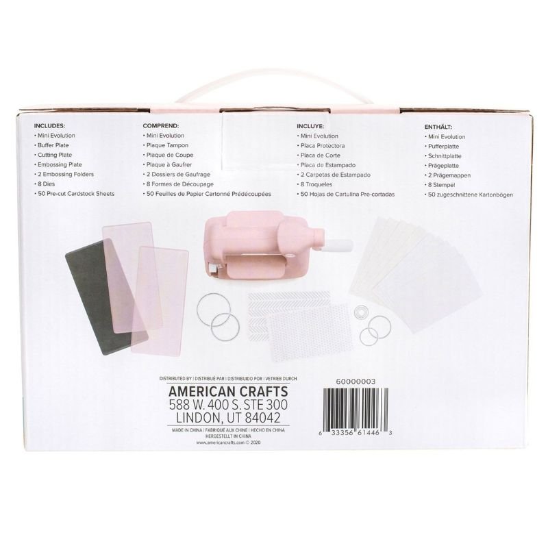 Stanzmaschine: We R Makers - Evolution Mini Starter Kit - Pink – Bild 3