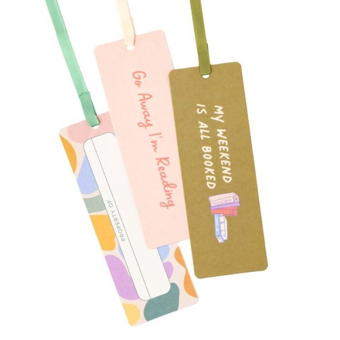 We r makers thermal cinch lesezeichen bookmarks ausgepackt drei