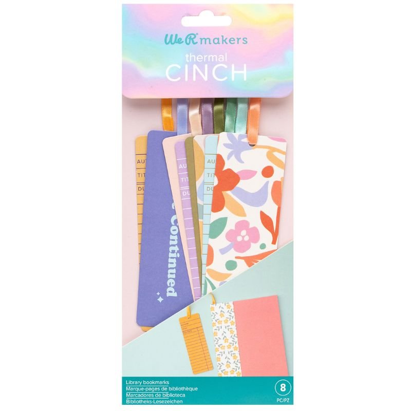 Lesezeichen: We R Makers - Thermal Cinch - Library