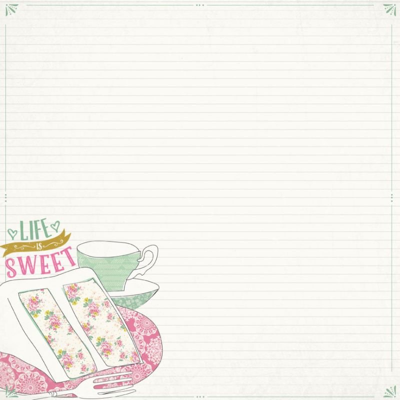 Designpapier: Authentique Paper - Infused - Sweetened – Bild 2