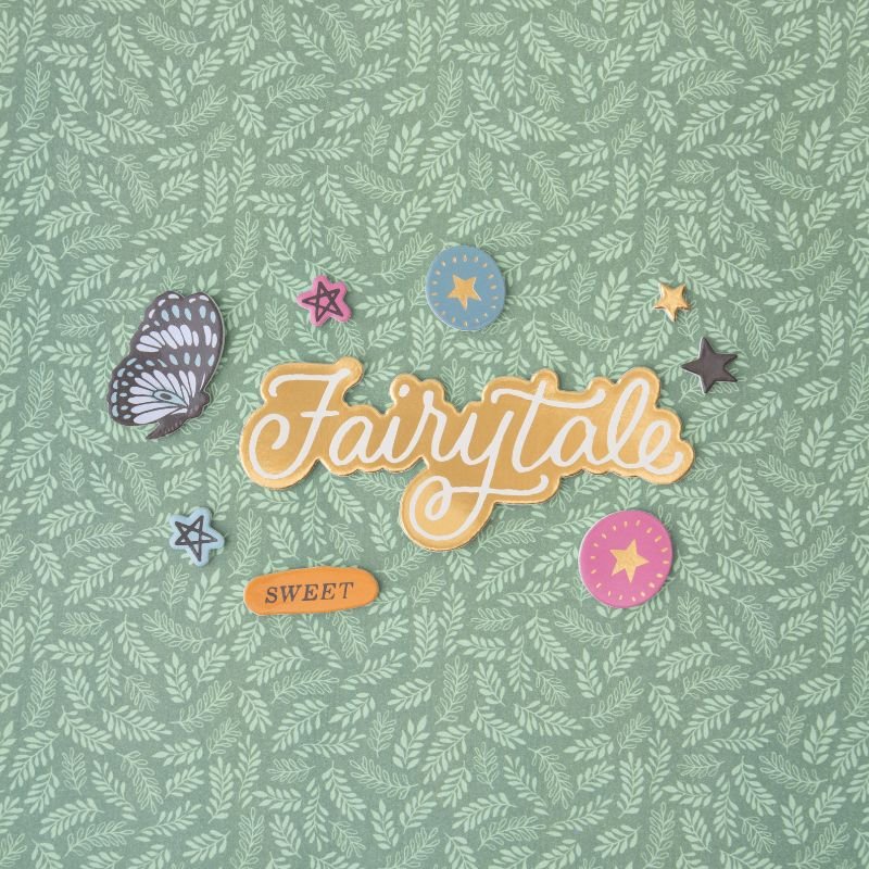 Aufkleber: Crate Paper - Moonlight Magic - Gold Foil Thickers – Bild 6